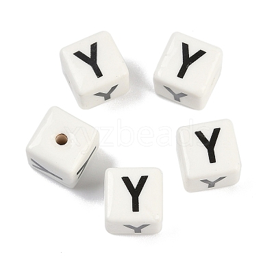 Porcelain Beads X1-PORC-R003-08Y-1