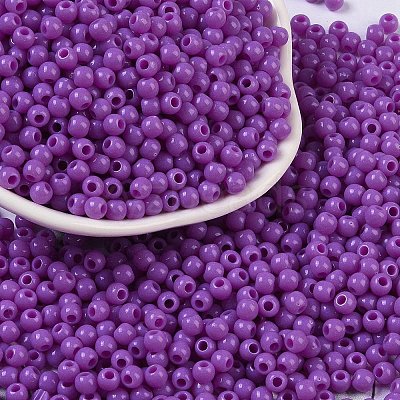 Opaque Acrylic Beads SACR-A007-01A-08-1