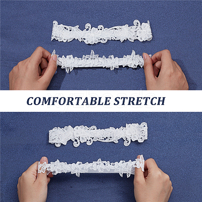 Lace Trim Ribbon DIY-WH0321-53-1