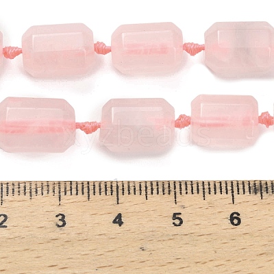 Natural Rose Quartz Beads Strands G-L634-F01-02-1