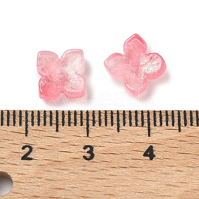 Dyed & Heated Glass Bead Caps GLAA-Z019-01L-1