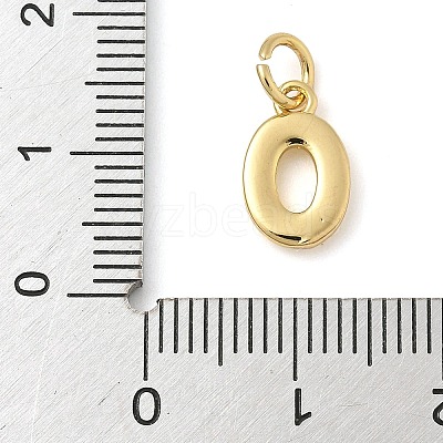 Brass Charms KK-I382-08G-O-1