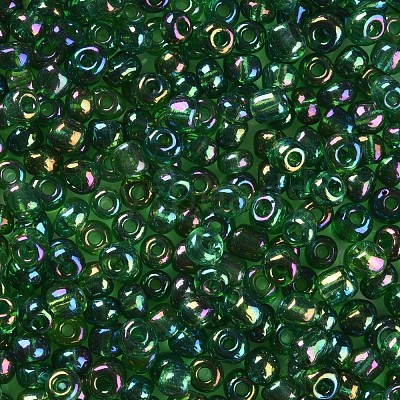 6/0 Round Glass Seed Beads SEED-US0003-4mm-167B-1