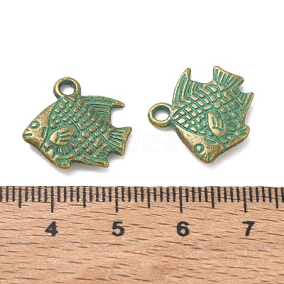 Tibetan Style Alloy Pendants AL-CBA8ABC-02-1