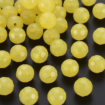Imitation Jelly Acrylic Beads MACR-S373-97B-E07-1