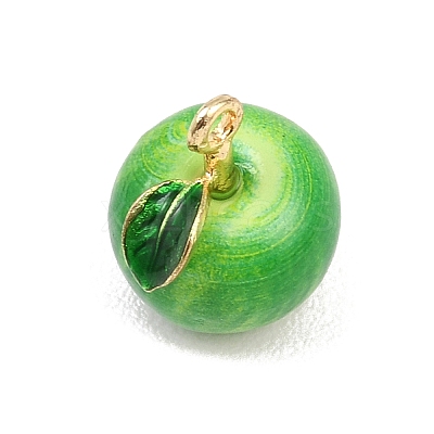 Fruit Alloy Enamel Charms ENAM-P264-02C-G02-1
