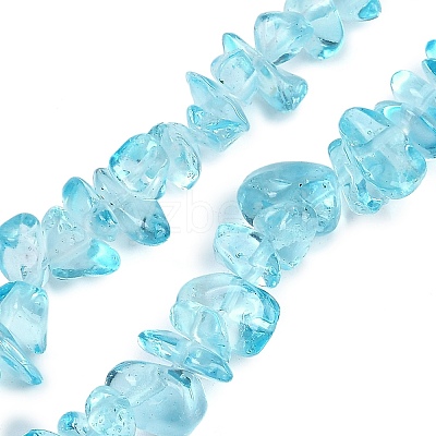 Transparent Glass Beads Strands GLAA-Z009-01E-1