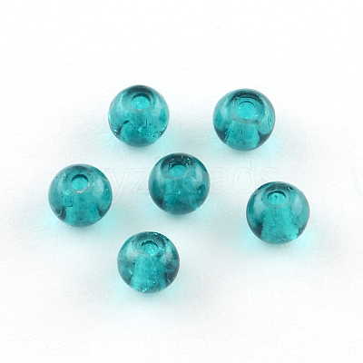 Transparent Crackle Glass Beads CCG-R001-4mm-M-1