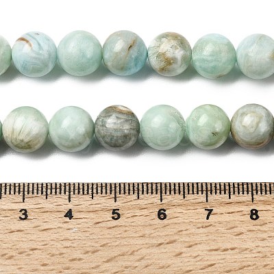 Natural Hemimorphite Beads Strands G-D352-A01-10mm-1