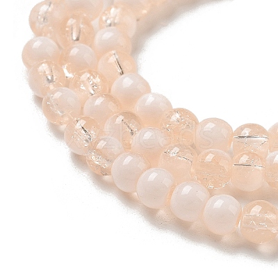 Crackle Glass Beads X1-GLAA-U001-4mm-05-1