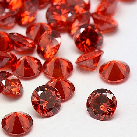 Diamond Shape Grade A Cubic Zirconia Cabochons ZIRC-M002-1mm-002-1