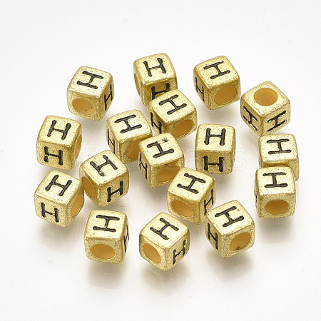 Acrylic Beads PB43C9308-G-H-1