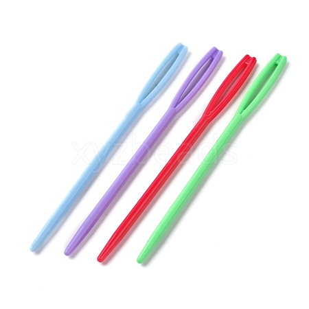 Safety Plastic Sewing Needles TOOL-WH0080-25-1