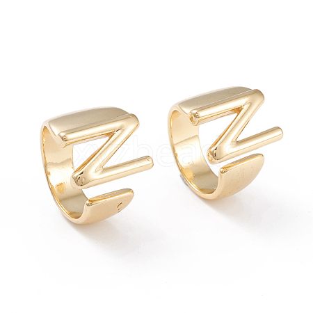 Brass Cuff Rings RJEW-L097-06N-1