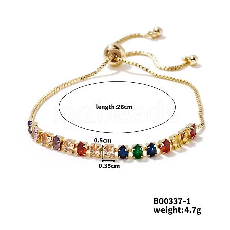 Adjustable Luxury Fashion Slider Bracelets TE0549-1-1