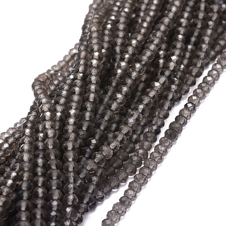 Natural Smoky Quartz Beads Strands G-E569-H06-1