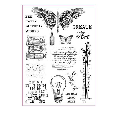 Clear Silicone Stamps PW-WG14C28-01-1