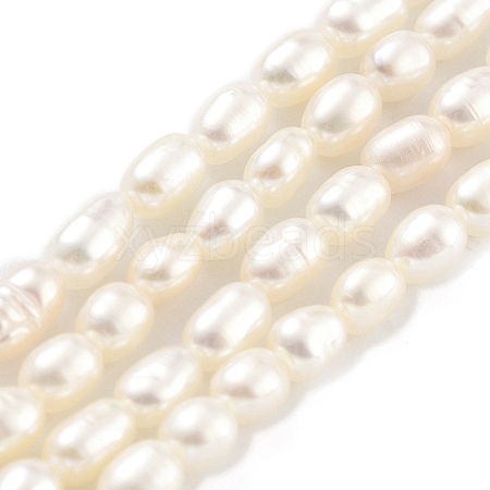 Natural Cultured Freshwater Pearl Beads Strands PEAR-P062-01H-1