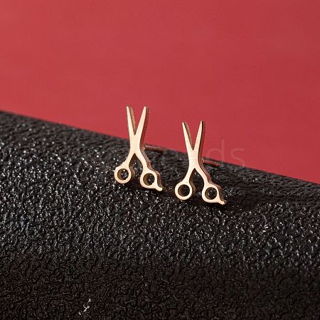 Stainless Steel Stud Earrings for Women PW-WGFE412-33-1