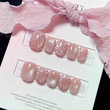 Plastic Nail Art Stickers PW-WGC6DA8-02-1