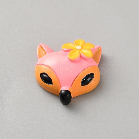 Animal Theme Opaque Resin Cabochos RESI-TAC0029-001F-1