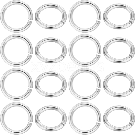 Beebeecraft 50Pcs 925 Sterling Silver Open Jump Rings STER-BBC0006-18B-1