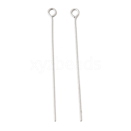 Tarnish Resistant 304 Stainless Steel Eye Pin STAS-R045-45mm-1