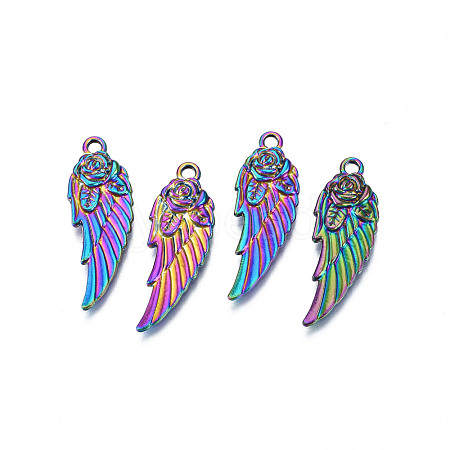 Rainbow Color Alloy Pendants PALLOY-N156-200-1