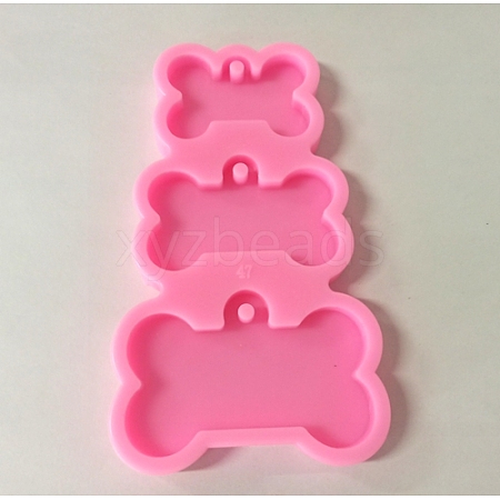 Bone Shape DIY Pendant Silicone Molds X-SIMO-PW0001-325A-1