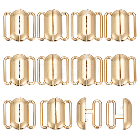 12Pcs Alloy Interlocking Clasps FIND-PH0038-27G-1