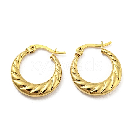 PVD Vacuum Plating 304 Stainless Steel Hoop Earrings for Women EJEW-Q772-06G-1