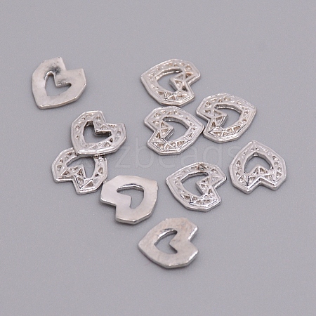 Alloy Cabochons MRMJ-WH0068-57P-RS-1