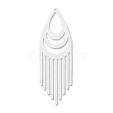 Non-Tarnish 201 Stainless Steel Pendants STAS-S105-LA767-1-1