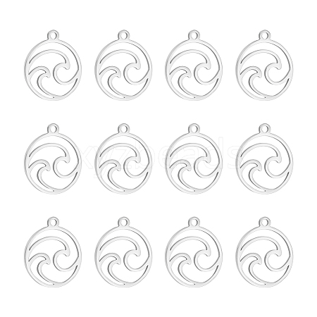Unicraftale 201 Stainless Steel Charms STAS-UN0055-18-1