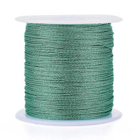 Polyester Braided Metallic Thread OCOR-I007-B-42-1