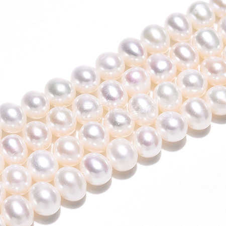 Natural Cultured Freshwater Pearl Beads Strands PEAR-N016-05B-1