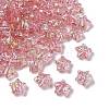 UV Plating Transparent Acrylic Beads OACR-G051-01F-1