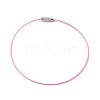 Steel Wire Bracelet Cord DIY Jewelry Making TWIR-R004-03-1