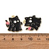 Halloween Alloy Enamel Pendants LS-STAS-I354-01G-F-3