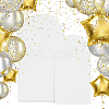 2Pcs 2 Styles Polyester Wedding Arch Cover Cloth FEPA-CN0001-02A-7