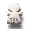 304 Stainless Steel Slide Charms STAS-P270-29P-1