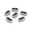 201 Stainless Steel Slide Charms/Slider Beads STAS-L244-08A-P-2