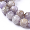 Natural Amethyst Beads Strands X-G-L555-01-6mm-2