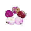 Natural Agate Pendants G-G956-B64-FF-2