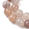Natural Violet Strawberry Quartz Beads Strands G-T150-A08-12mm-3