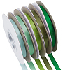 5 Rolls Single Face Polyester Satin Ribbon SRIB-CY0001-38D-1