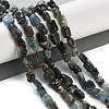 Natural Green Kyanite Beads Strands G-P497-01C-56-2