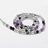 Natural Fluorite Bead Strands LS-G-D840-56-4mm-AB-2