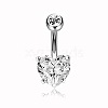 316L Surgical Stainless Steel Belly Rings WG509E6-01-3