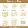 Nickel Decoration Stickers DIY-WH0450-063-2